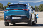 Peugeot 3008 El&eacute;ctrico 210 GT E-3008 Todo terreno Azul Obsession Exterior Posterior-Lateral 5 puertas