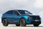Peugeot 3008 El&eacute;ctrico 210 GT E-3008 Todo terreno Azul Obsession Exterior Lateral-Frontal 5 puertas