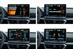 SEAT Le&oacute;n eHybrid FR eHybrid Sportstourer Turismo familiar Interior Pantalla del sistema multimedia 5 puertas