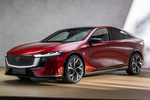 Mazda 6e Gama 6e Takumi Plus Turismo Soul Red Crystal Exterior Frontal-Lateral 5 puertas