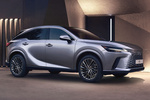 Lexus RX 450h+ (2025) Luxury 450h+ (2025) Todo terreno Iridio Sonic Exterior Lateral-Frontal 5 puertas