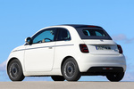 Fiat 500 500e Cabrio 87 kW (118 CV) 500e Cabrio Descapotable Blanco Ice Exterior Lateral-Posterior 2 puertas