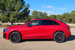 Audi Q8 60 TFSIe quattro Black line TFSIe Todo terreno Rojo Chilli Metalizado Exterior Lateral 5 puertas