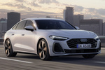 Audi A5 Gama A5 e-hybrid quattro S line e-hybrid quattro Turismo Blanco Glaciar Exterior Lateral-Frontal 5 puertas