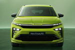 Skoda Enyaq RS RS Todo terreno Verde Mamba Exterior Frontal 5 puertas