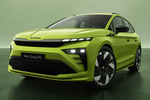 Skoda Enyaq RS RS Todo terreno Verde Mamba Exterior Frontal-Lateral 5 puertas