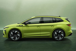 Skoda Enyaq RS RS Todo terreno Verde Mamba Exterior Lateral 5 puertas