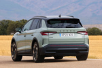Skoda Elroq 85 1st edition Todo terreno Timiano Green Exterior Lateral-Posterior 5 puertas