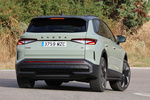 Skoda Elroq 85 1st edition Todo terreno Timiano Green Exterior Posterior-Lateral 5 puertas
