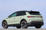Skoda Elroq 85 1st edition Todo terreno Timiano Green Exterior Lateral-Posterior 5 puertas