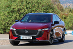 Mazda 6e E-Skyactiv EV Long Range Takumi Plus Turismo Soul Red Crystal Exterior Frontal-Lateral 5 puertas