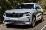 Skoda Kodiaq 1.5 TSI iV PHEV 204 CV DSG Sportline iV Todo terreno Gris Steel Exterior Frontal-Lateral 5 puertas