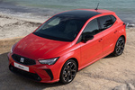 SEAT Ibiza Gama Ibiza FR Turismo Rojo Liminal Exterior Cenital-Frontal-Lateral 5 puertas