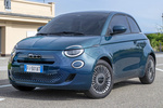Fiat 500 500 Hybrid 3+1 Torino Hybrid 3+1 Turismo Verde Oceano Exterior Frontal-Lateral 2 puertas