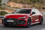 Audi A5 RS 5 Avant RS 5 Avant Turismo familiar Progressiv Red Metallic Exterior Frontal-Lateral 5 puertas