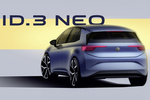 Volkswagen ID.3 Neo Gama ID.3 Neo Gama ID.3 Neo Turismo Exterior Lateral-Posterior 5 puertas