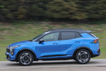 KIA Sportage 1.6 HEV 4x2 239 CV GT-Line HEV Todo terreno Pacific Blue con Techo Pearl Black Exterior Lateral 5 puertas