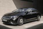 Mercedes-Benz EQS EQS 580 4MATIC EQS 580 4MATIC Turismo Manufaktur Black Sparkling Innen Exterior Frontal-Lateral 5 puertas