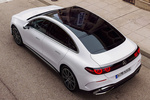 Mercedes-Benz Clase C El&Atilde;&copy;ctrico C 400 4MATIC AMG Line Turismo Opalite White Bright Exterior Cenital-Lateral-Posterior 4 puertas