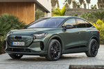 Audi Q4 Q4 e-tron Sportback S line e-tron Sportback Todo terreno Verde Sage Metalizado Exterior Frontal-Lateral 5 puertas