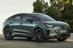 Audi Q4 Q4 e-tron Sportback S line e-tron Sportback Todo terreno Verde Sage Metalizado Exterior Lateral-Frontal 5 puertas