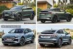 Audi Q4 Q4 e-tron Sportback S line e-tron Sportback Todo terreno Verde Sage Metalizado Exterior Frontal-Lateral 5 puertas