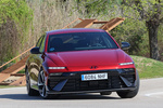 Hyundai IONIQ 6 228 CV 84 kWh N Line Turismo Ultimate Red Exterior Lateral-Frontal 4 puertas