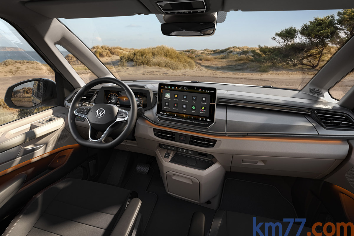 Volkswagen 145 Gama Multivan Gama Multivan Veh&iacute;culo comercial Interior Salpicadero 5 puertas