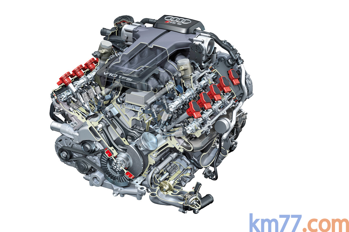Audi rs6 2008 engine