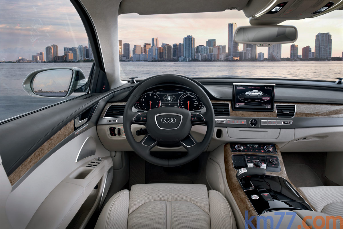 Fotos Interiores Audi A8 2010 Km77