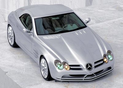 Mercedes-Benz Vision SLR - Gaviota del siglo XXI - Foto