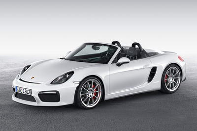 Porsche Boxster Spyder 2015 - Foto
