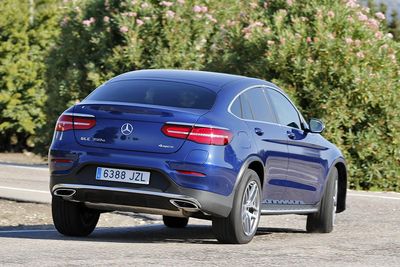 Mercedes-Benz GLC 350 e 4MATIC Coupé 2017 | Prueba - Foto