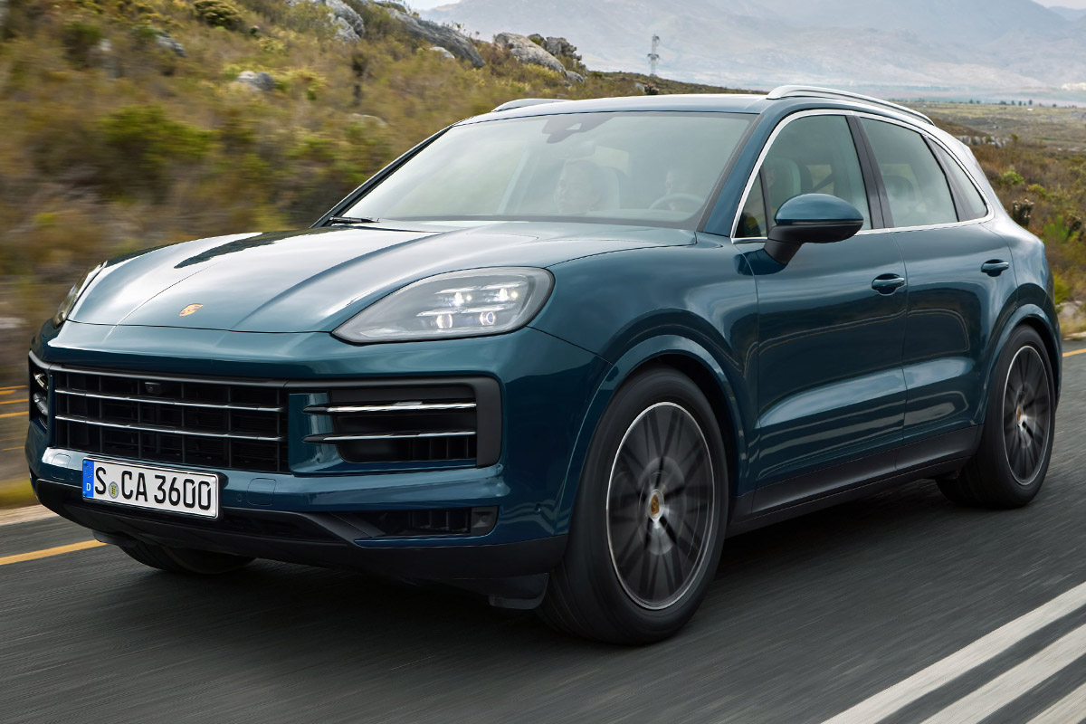 Porsche Cayenne (2024) Cambios en la información